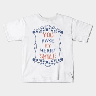 valentines day by chakibium Kids T-Shirt